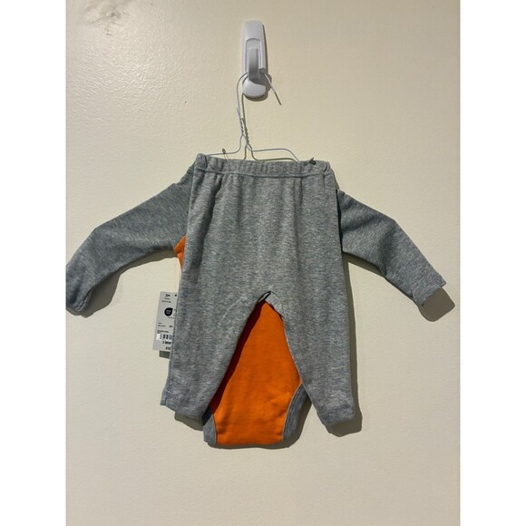 NWT Okie Dokie Orange "Best Dude Ever" Outfit - 3M - Picture 2 of 3
